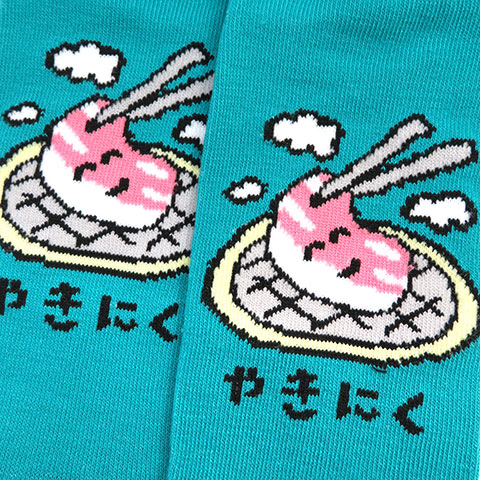おえかきさん くつした やきにくさん