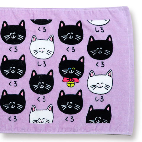 TOWEL くろねこさん と しろねこさん | すべての商品 | 『オクタニ