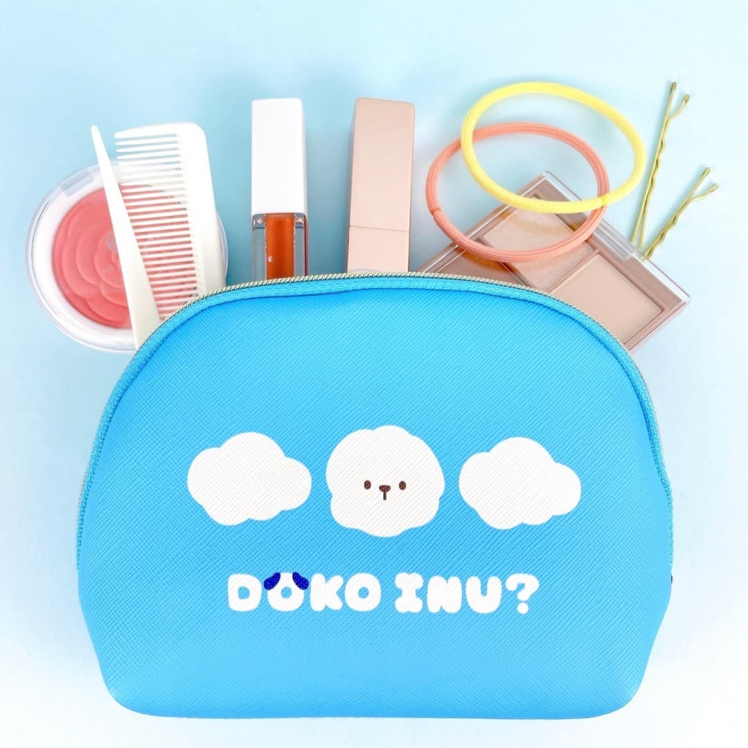 ティッシュポーチ ドコイヌ くも