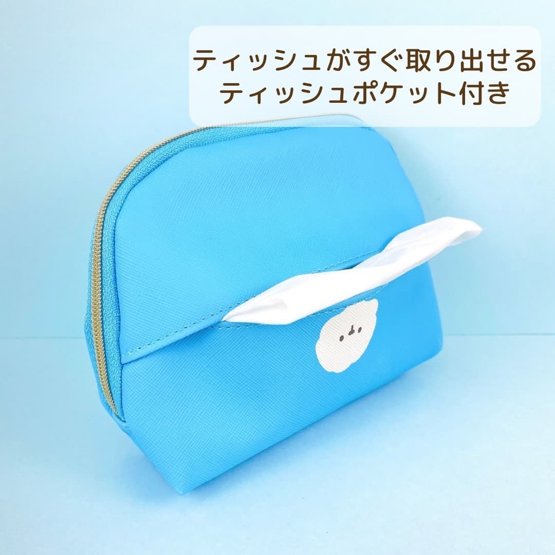 ティッシュポーチ ドコイヌ くも