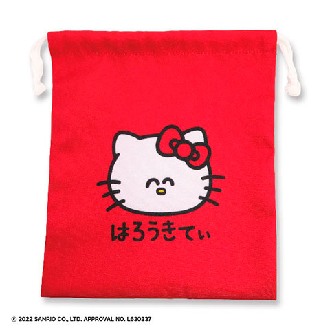 はろうきてぃ ハロウキティ hello kittyサンリオ sanrio 限定 キンチャク マチ無し サンリオ はろうきてぃ | すべての商品