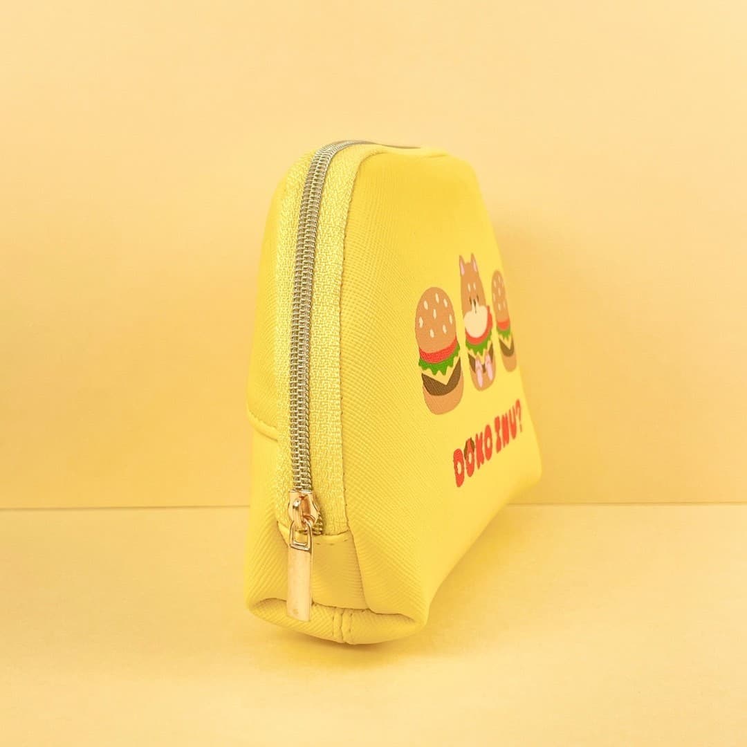 ティッシュポーチ ドコイヌ ハンバーガー