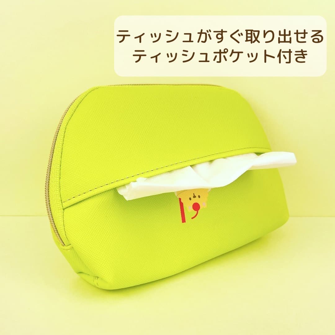 ティッシュポーチ ドコイヌ クリームソーダ