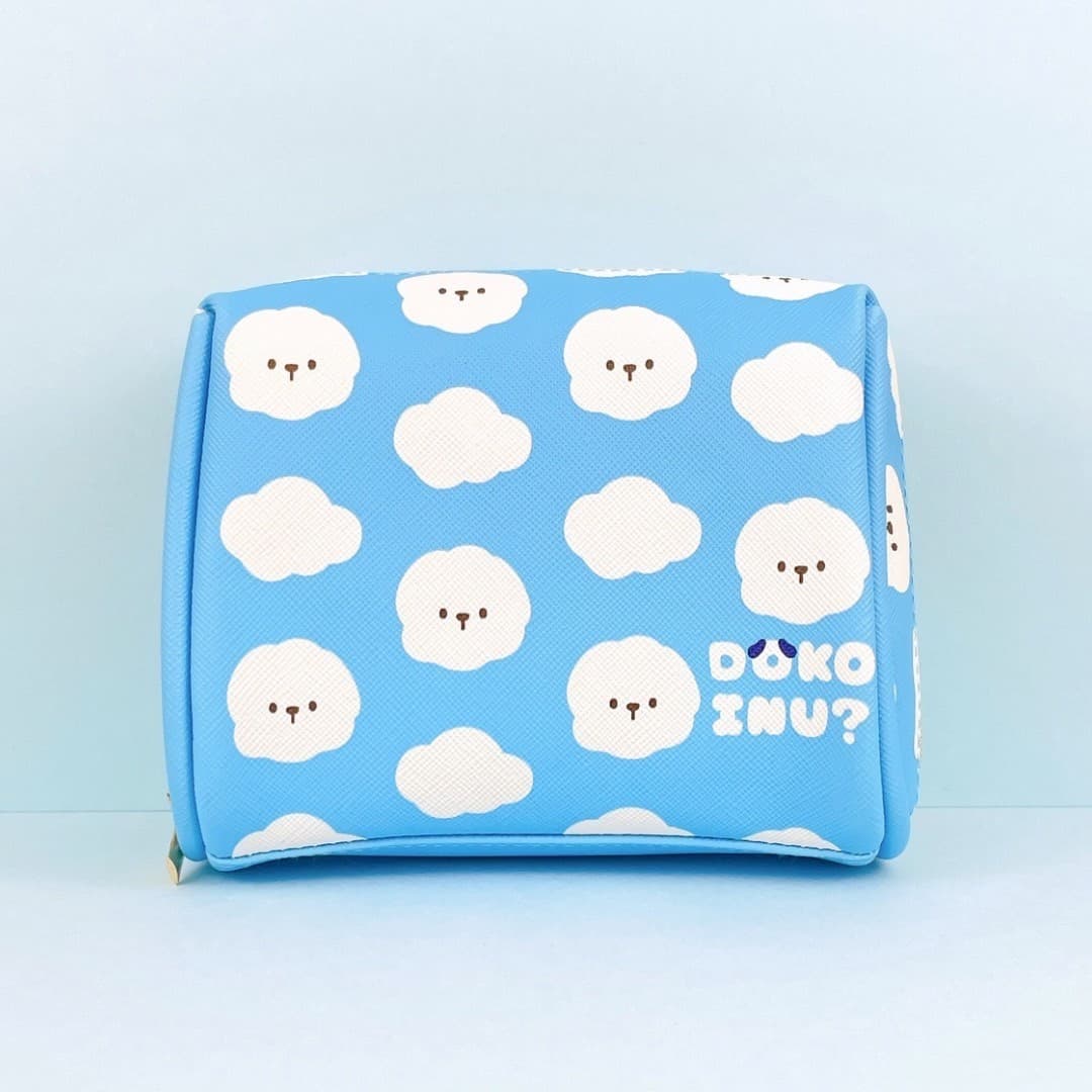コスメポーチ ドコイヌ くも