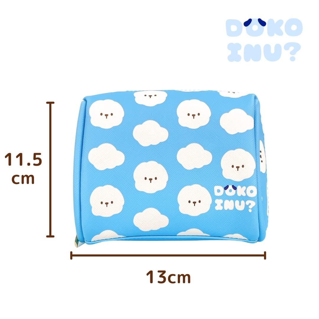 コスメポーチ ドコイヌ くも