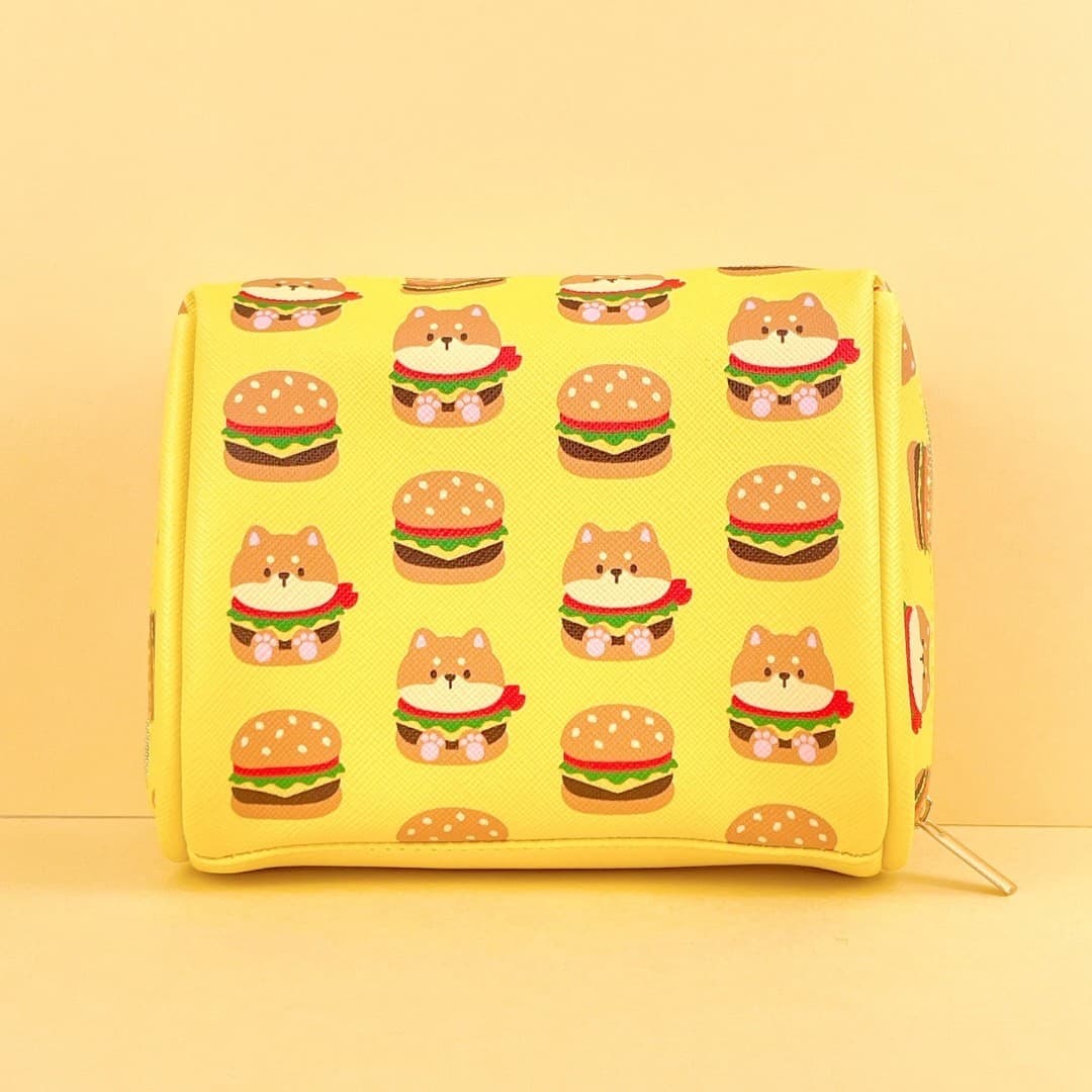 コスメポーチ ドコイヌ ハンバーガー