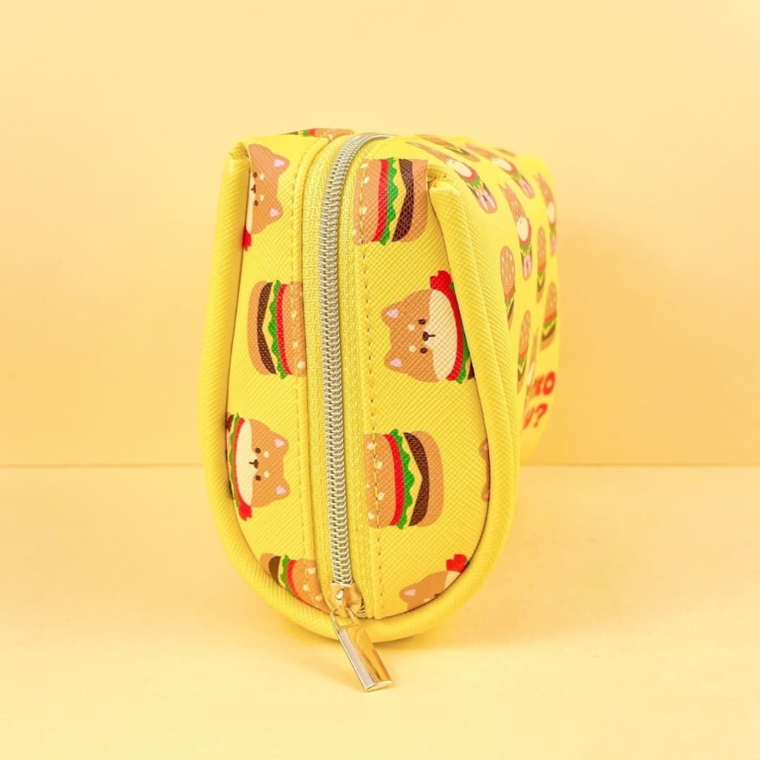 コスメポーチ ドコイヌ ハンバーガー