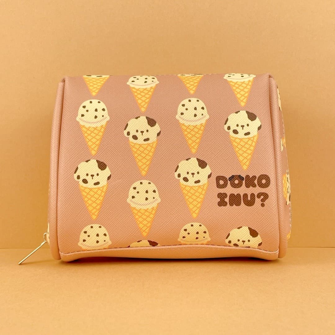 コスメポーチ ドコイヌ アイスクリーム