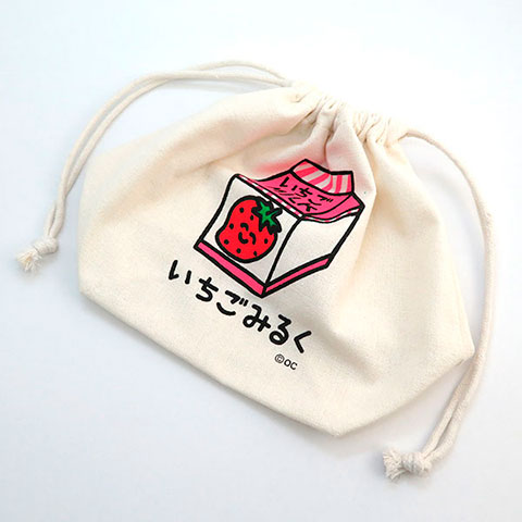 キンチャク いちごみるくさん｜おえかきさん公式通販｜ゆるくて