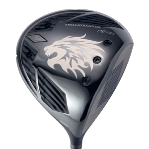 【EMILLID BAHAMA/CV10S】
エミリッドバハマ史上最も慣性モーメント数値が大きいモデル。
シャローバック設計により、低重心となり打ち出し角が大きくなり、高弾道で力強いボールを打ち出すことができる。また、慣性モーメントが大きいというメリットは非常に直進性が高いことである。よって、サイドスピンが激減し大きな飛距離を生みだすことができる。
重心角も大きく、捕まりが良いということも特徴のひとつである。
プロゴルファーからビギナーまで幅広い層のゴルファーに対応するオールラウンドドライバーといえるモデル。