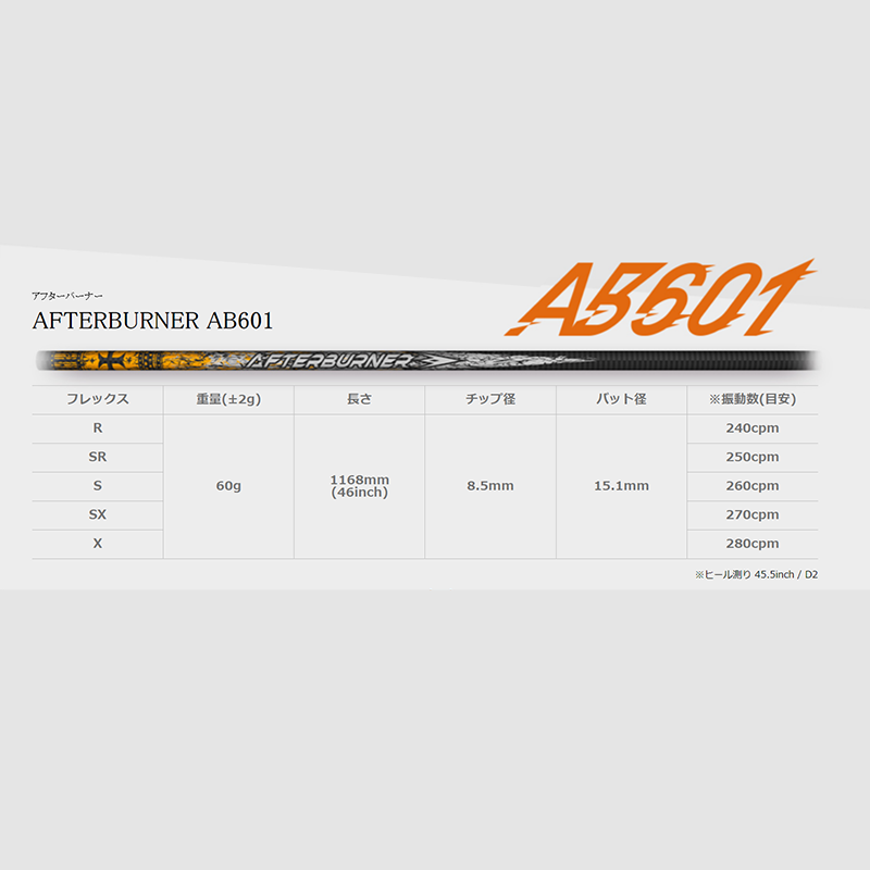 EMILLID BAHAMA  CV10S　/　TRPX  AFTERBURNER AB601