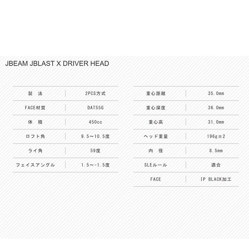 JBEAM JBLAST X　/　TRPX  The Air