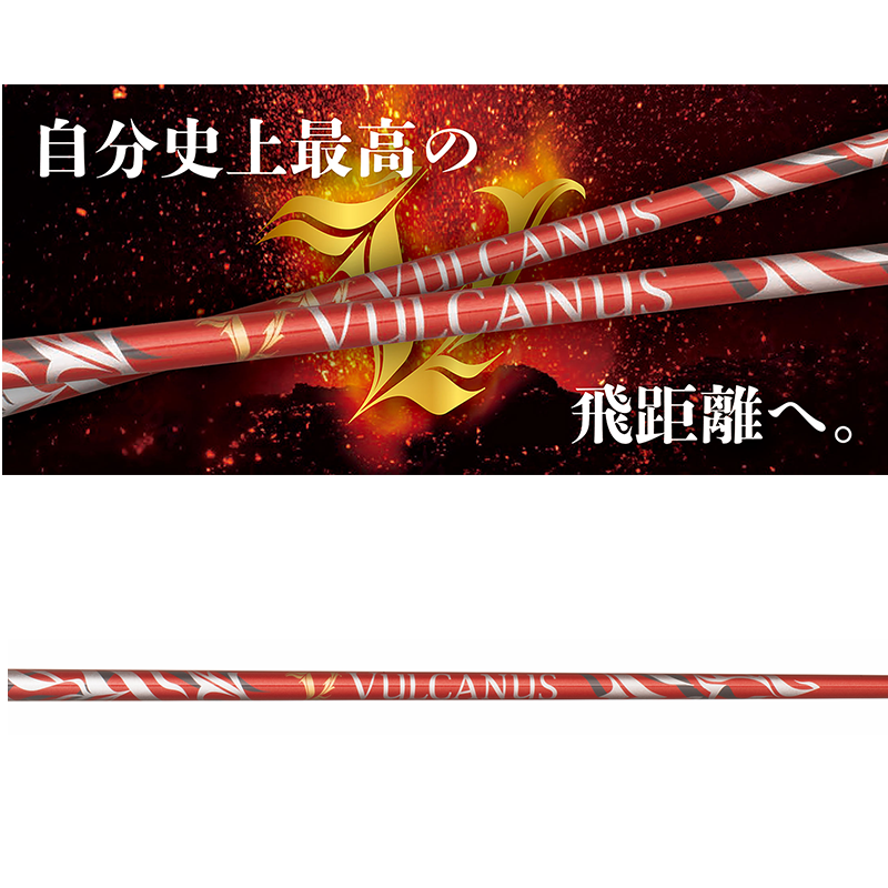 EMILLID BAHAMA CV10S　/　日本シャフト(Carbon)  VULCANUS