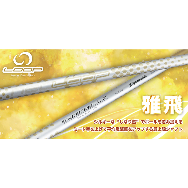GINNICO   MODEL02C DRIVER TwoStar★★　/　シンカグラファイト  NEO LOOP EXCERIDE LX