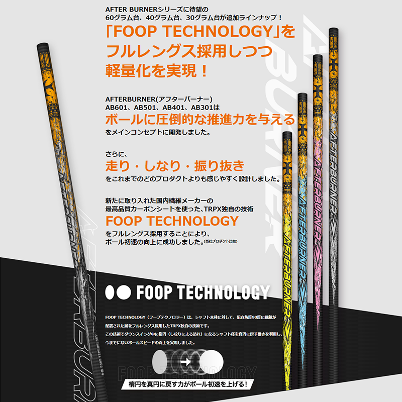 EMILLID BAHAMA  CV11 PRO GROSS　/　TRPX  AFTERBURNER AB301