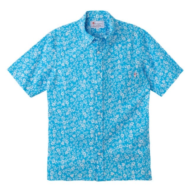 JM0207436> かりゆしウェア メンズボタンダウンシャツ（074