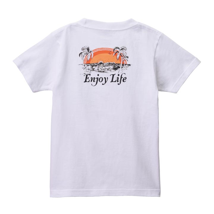 <JK1100135> ���ꥸ�ʥ� ���å�T�����(EnjoyLife) WHITE �� 1 ��