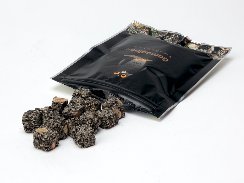 ごまじん 黒ごまとヘーゼルナッツ 5袋入 | オキネシアオンラインショップ