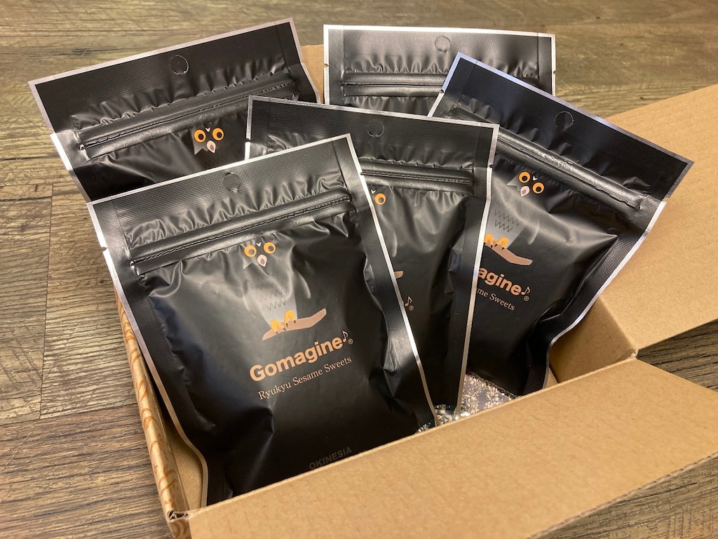 ごまじん 黒ごまとヘーゼルナッツ 5袋入