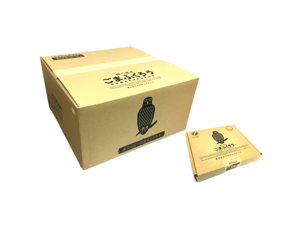 ごまふくろう 黒ごまとマカダミアナッツ【ケース】 | オキネシア