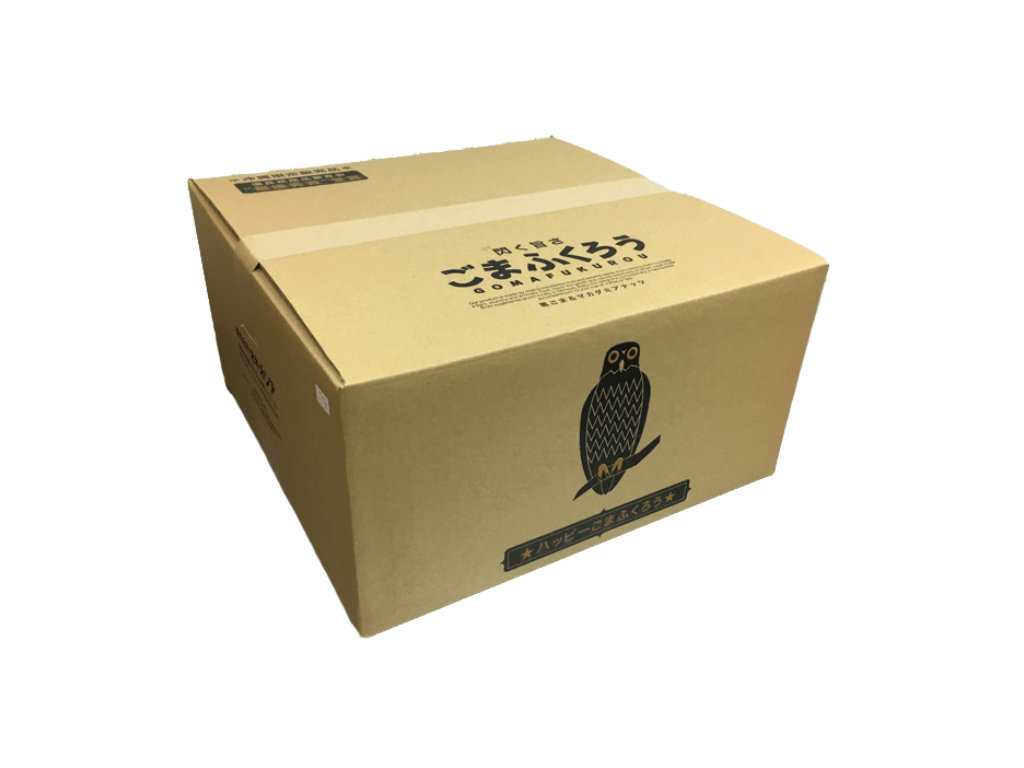 ごまふくろう 黒ごまとマカダミアナッツ【ケース】