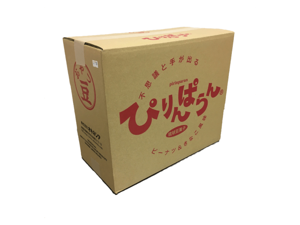 ぴりんぱらん ピーナツときなこ風味 60袋入【ケース】