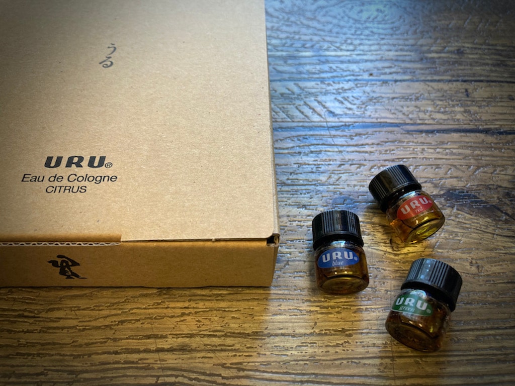 オーデコロンうる-３種ミニセット（有償サンプル）