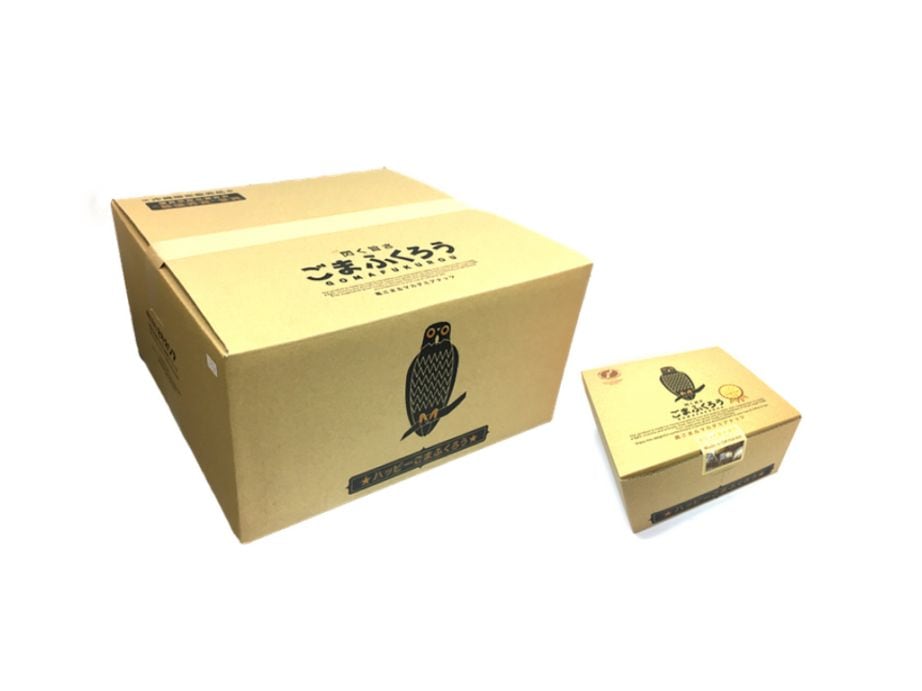 ごまふくろう 黒ごまとマカダミアナッツ 20袋入×8箱【ケース】