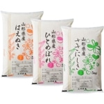 米 20kg 銘柄銘柄米5割入り (はえぬき/ひとめぼれ/ササニシキ) ハイクラスブレンド