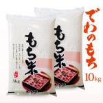 令和7年産 でわのもち 10kg (5kg×2) 送料無料 山形県産 もち米 餅米 国内産