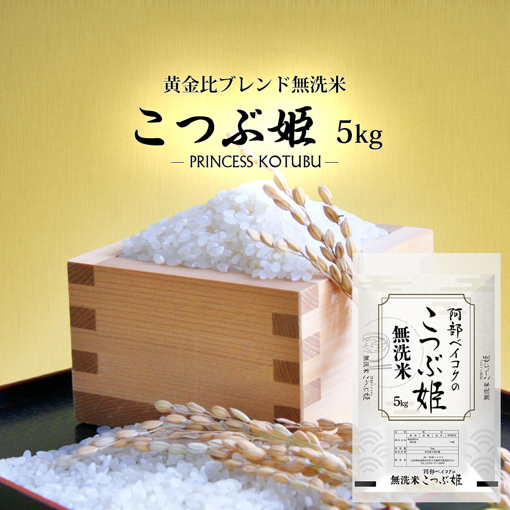 無洗米こつぶ姫 5kg 国内産