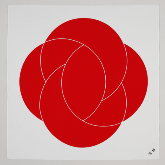 「雪椿」オリジナル風呂敷 （大）