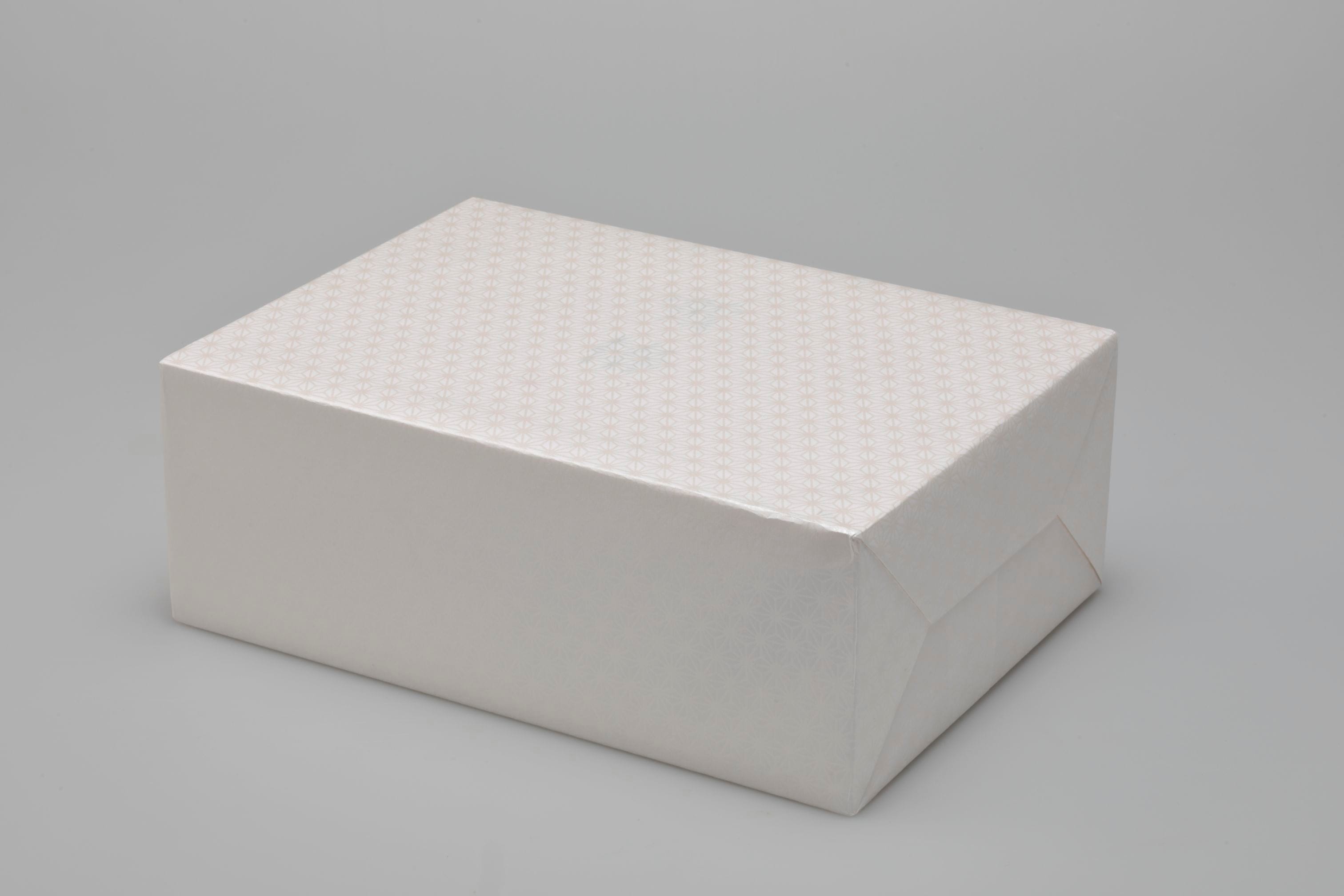 ラッピングペーパー　桐麻（白）