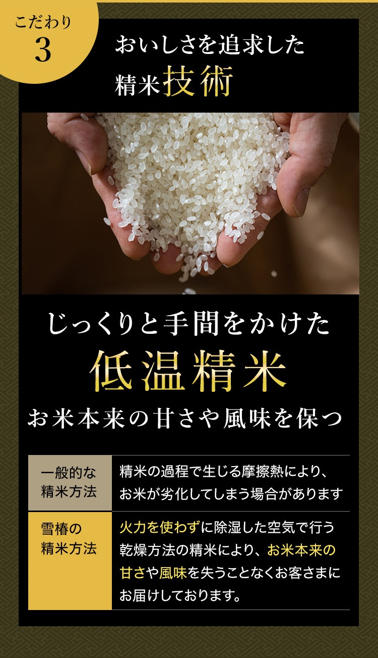 令和7年産 最高級魚沼産コシヒカリ「雪椿」5kg 化粧箱入り（白地）