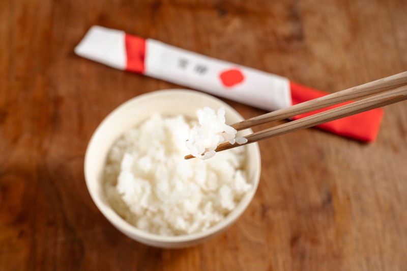 雪椿 越後杉箸 箸袋セット