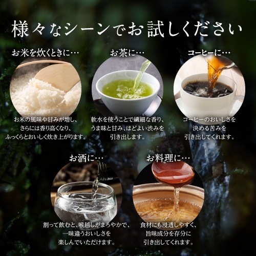 魚沼のおいしいお水「雪椿」　2L×12本入り