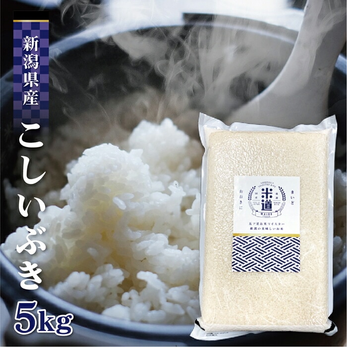 新米】米 5kg 送料無料 白米 こしいぶき 令和七年産 新潟県産 5キロ お