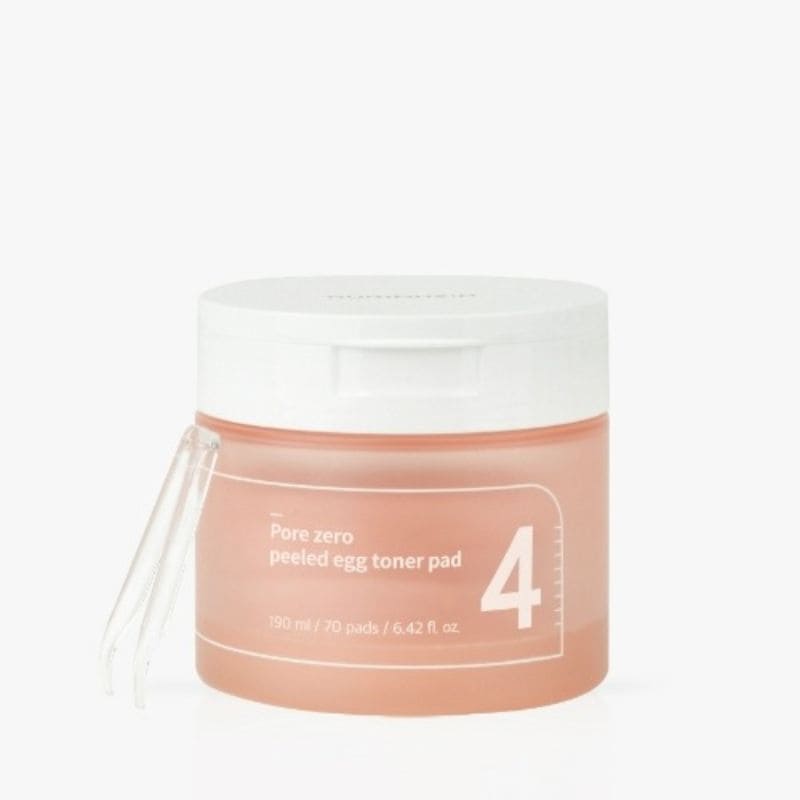 【直送品（買い合わせ不可）】[1個]numbuzin (ナンバーズイン) 4番 毛穴ゼロたまご肌トナーパッド　190ml / 70枚　