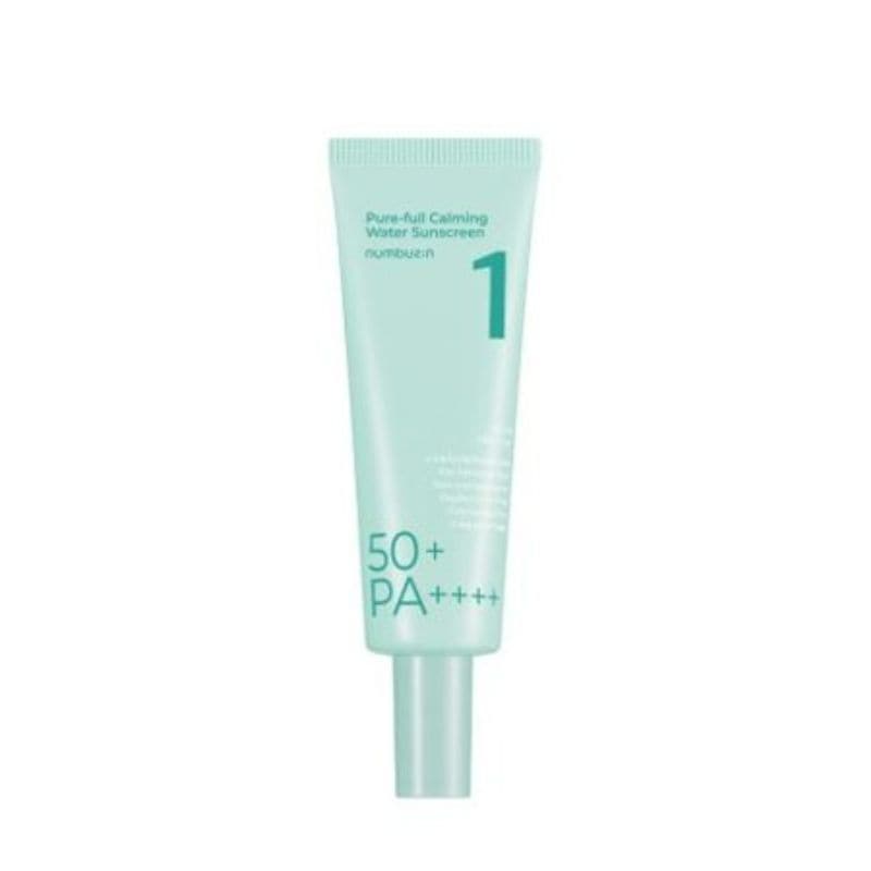 【直送品（買い合わせ不可）】[1個]numbuzin (ナンバーズイン) 1番 青草水分コーティングUVクリーム　50ml　