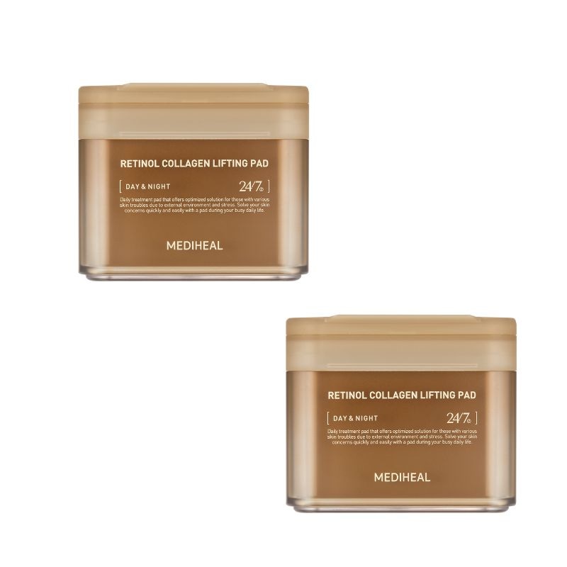 【直送品（買い合わせ不可）】[2個]MEDIHEAL(メディヒール) レチノールコラーゲンLFパッド　100枚　