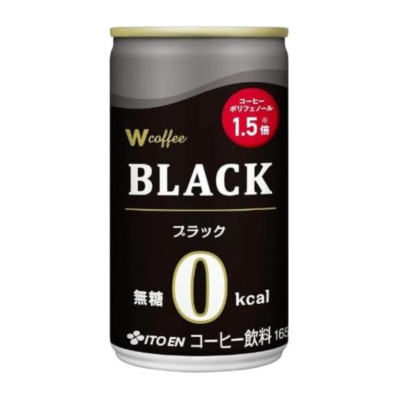 [30本]伊藤園 W coffee ブラック 缶　165g　賞味期限2025.11.30