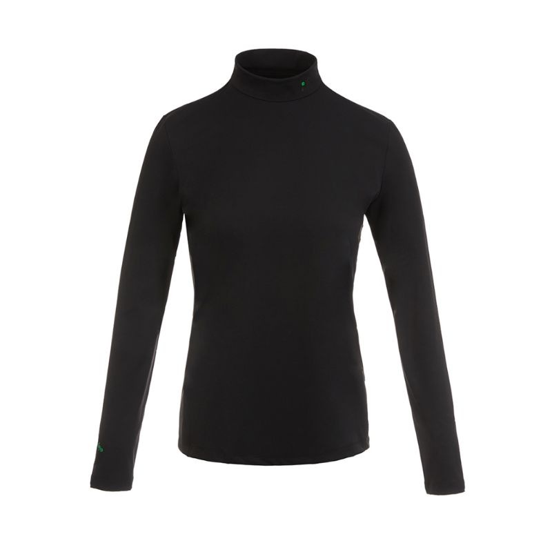 【直送品（買い合わせ不可）】Sサイズ レディース Rolling Rolleye インナーウェア グリーンロゴ ブラック　　