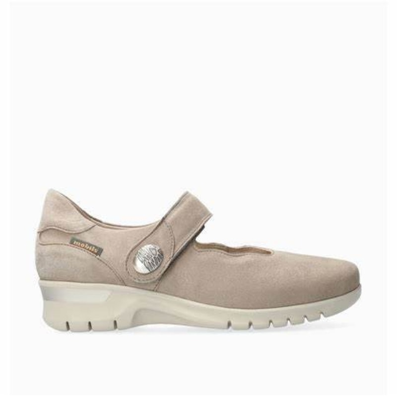 サイズ：UK4 Mobils レディースシューズ (LIGHT TAUPE)　　