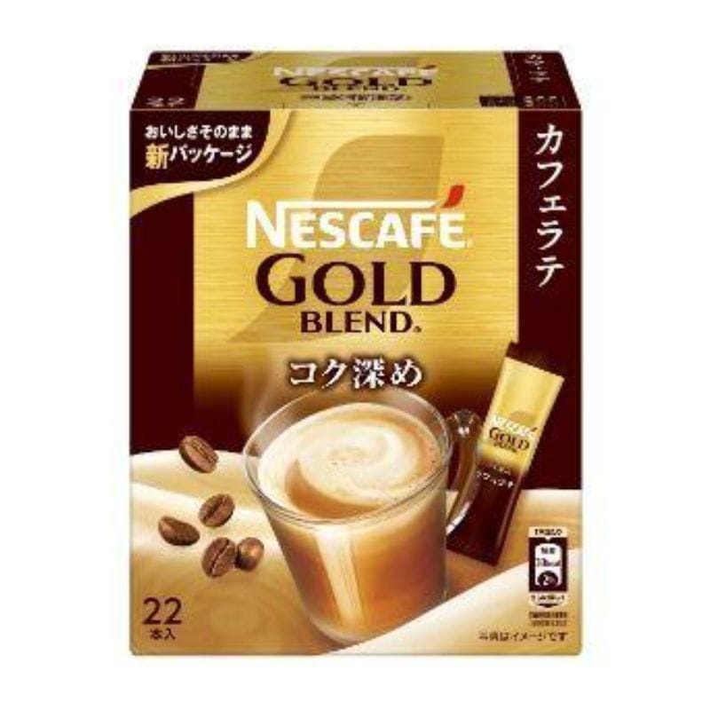 [6個]ネスレ日本 ゴールドブレンドコク深スティック　7g×22　賞味期限2026.06.30