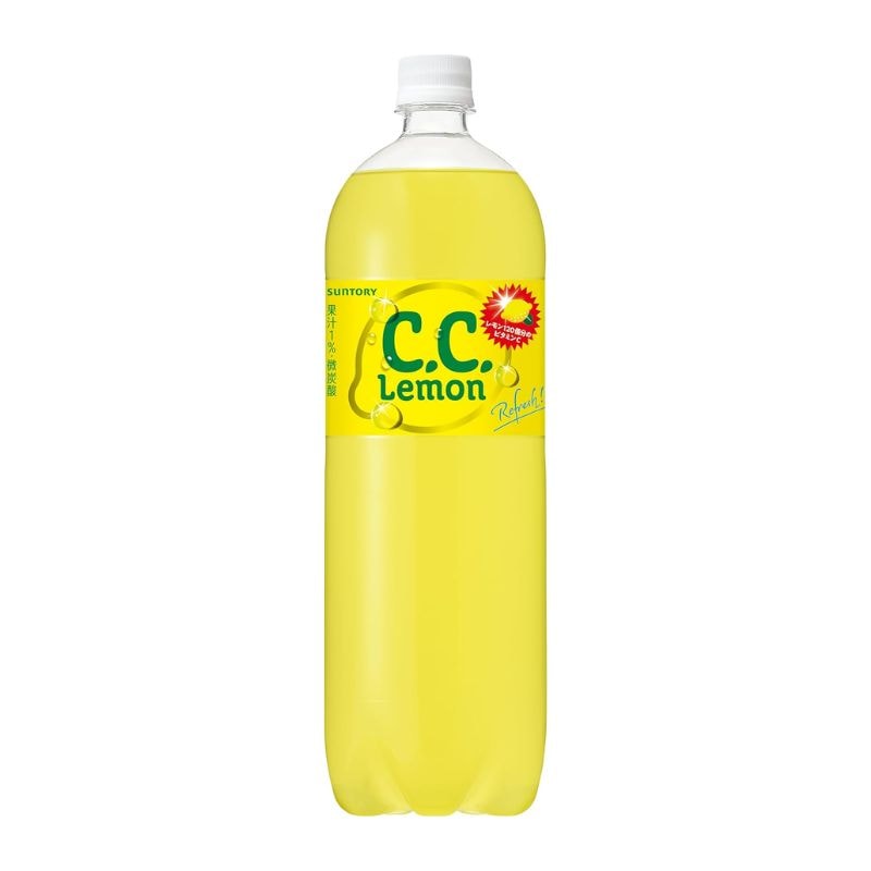 [8本]サントリー Ｃ．Ｃ．レモン　1500ml　賞味期限2025.12.11【賞味期限間近】