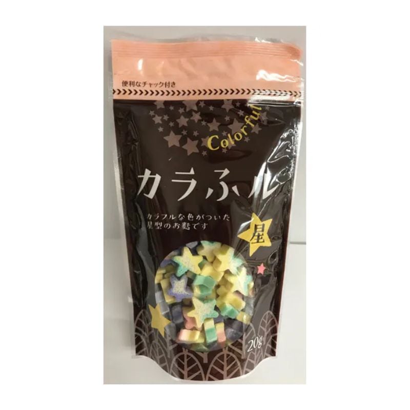 [1個]常陸屋本舗 飾り麩 カラふル　20g　賞味期限2026.04.13