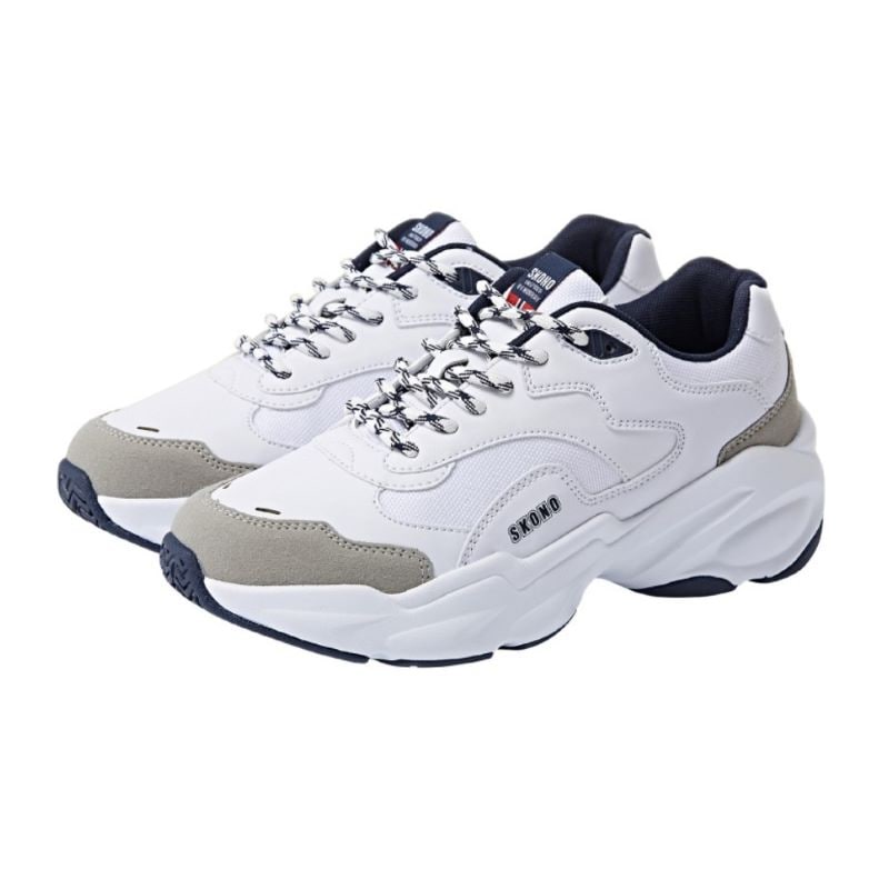 23.0cm SKONO レディース Moro sneakers（NAVY）　　