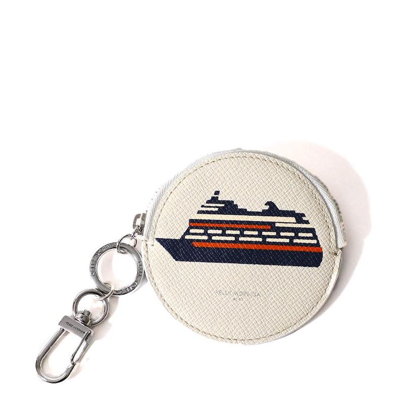 ペッレモルビダ PELLE MORBIDA バルカ Barca コインケース PMO-BAAC012 (WHT)　　