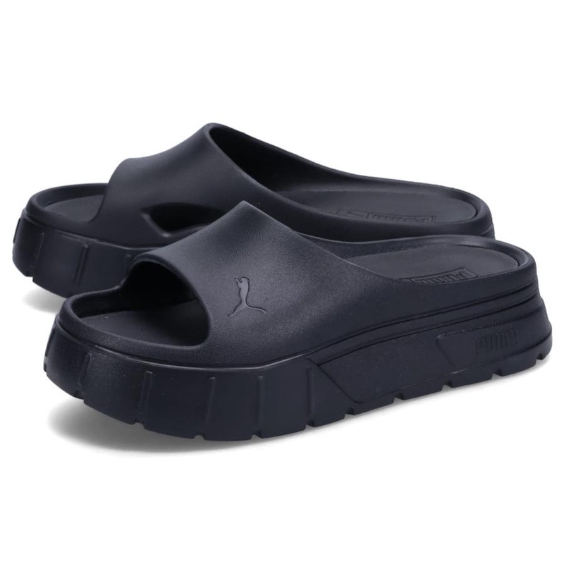 23.0cm PUMA ウィメンズ MAYZE STACK INJEX サンダル (PUMA BLACK)　　