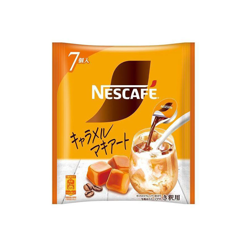 [12個]ネスレ日本 ゴールドブレンド 贅沢キャラメルマキアート　7個入り　賞味期限2027.02.28